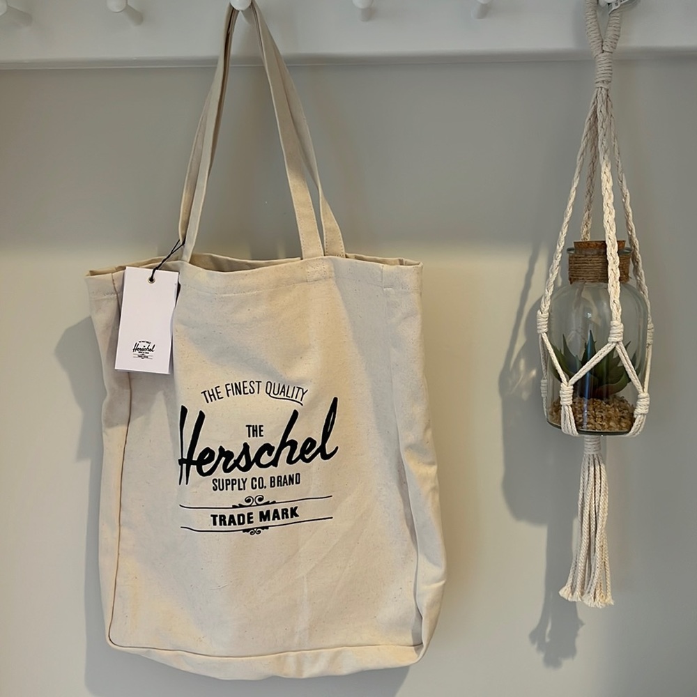 Herschel canvas tote